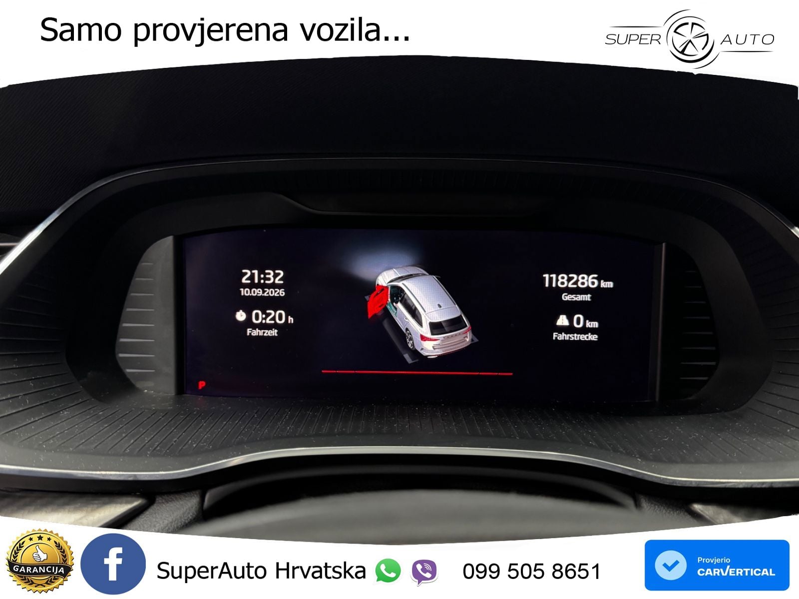 Škoda Octavia Combi RS 2.0 TDI (200 KS) 4x4 DSG MATRIX+GR SJED+KAM