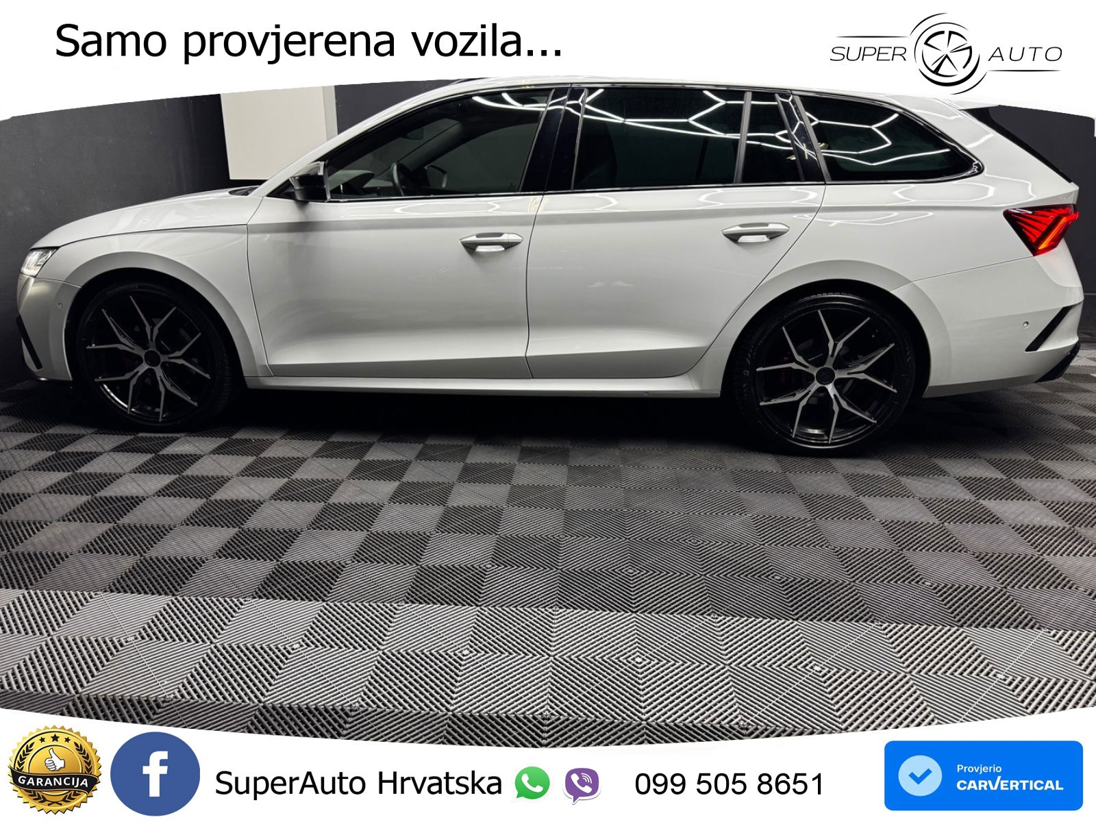 Škoda Octavia Combi RS 2.0 TDI (200 KS) 4x4 DSG MATRIX+GR SJED+KAM