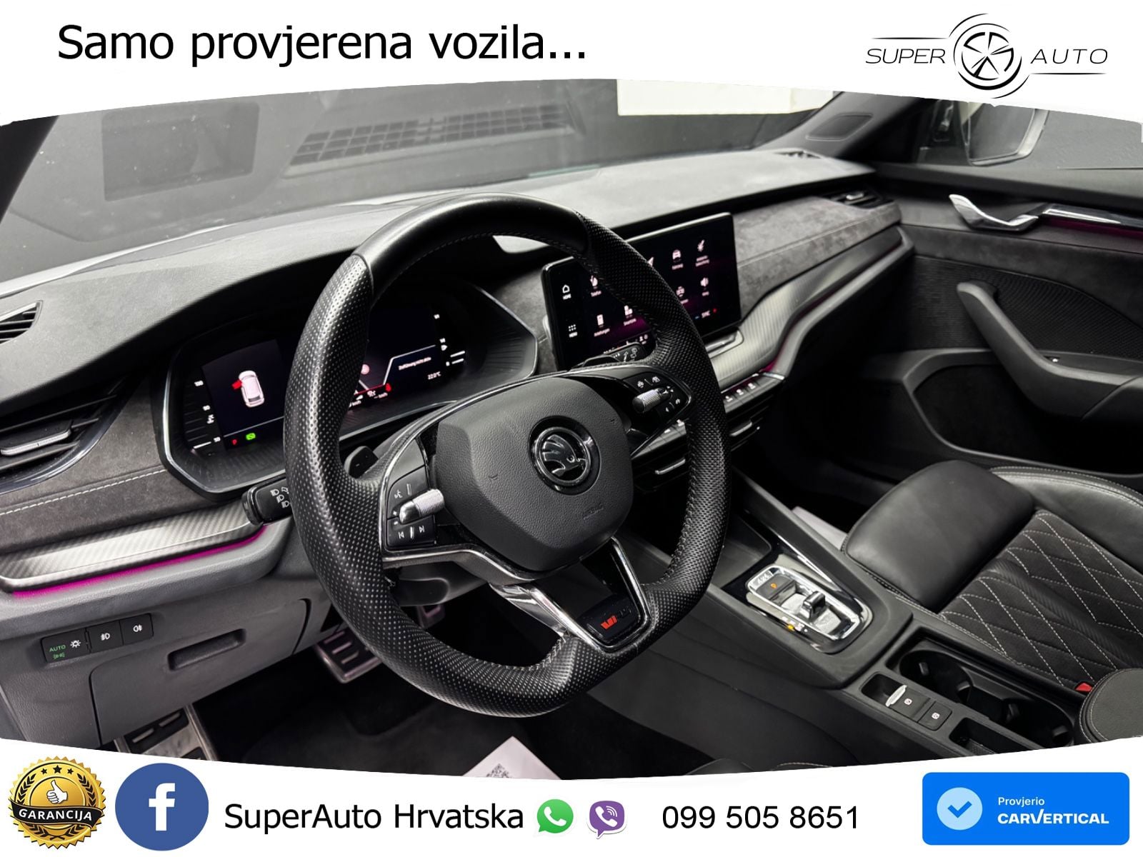 Škoda Octavia Combi RS 2.0 TDI (200 KS) 4x4 DSG MATRIX+GR SJED+KAM