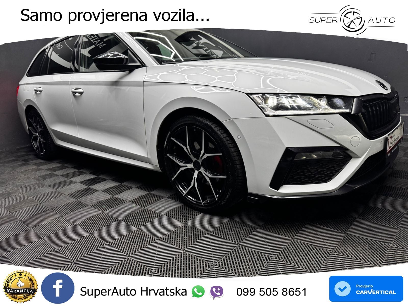 Škoda Octavia Combi RS 2.0 TDI (200 KS) 4x4 DSG MATRIX+GR SJED+KAM