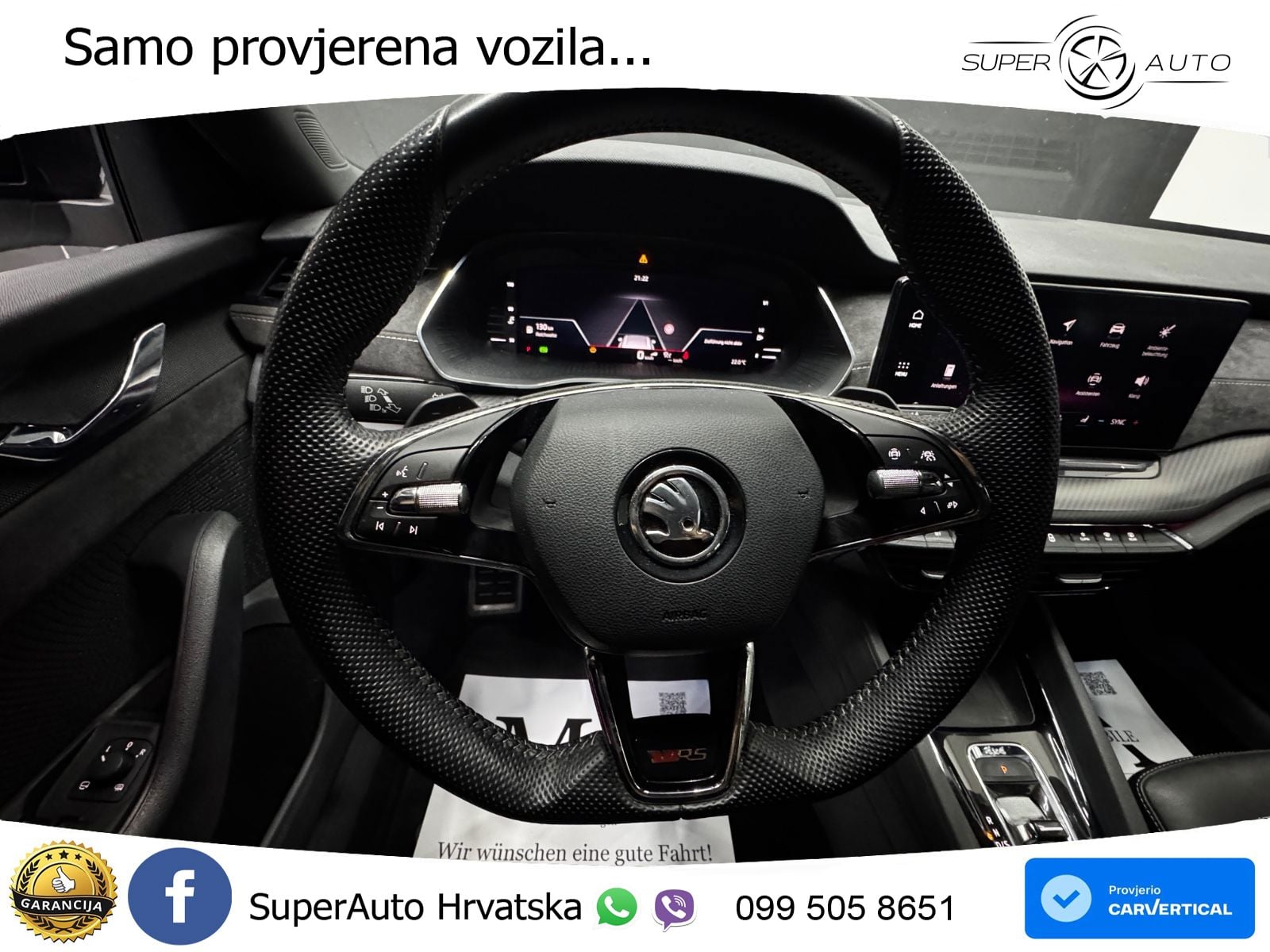 Škoda Octavia Combi RS 2.0 TDI (200 KS) 4x4 DSG MATRIX+GR SJED+KAM