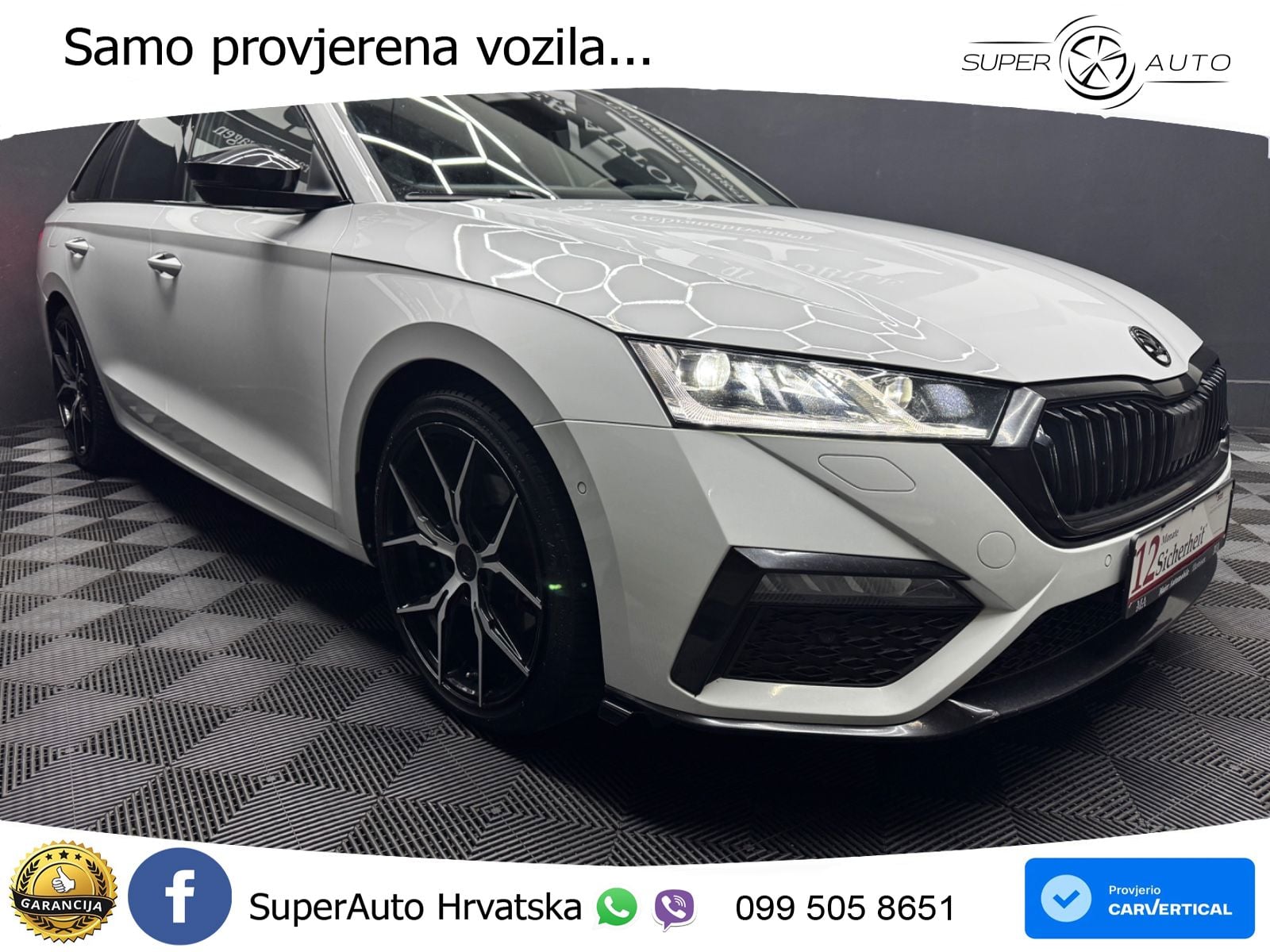 Škoda Octavia Combi RS 2.0 TDI (200 KS) 4x4 DSG MATRIX+GR SJED+KAM