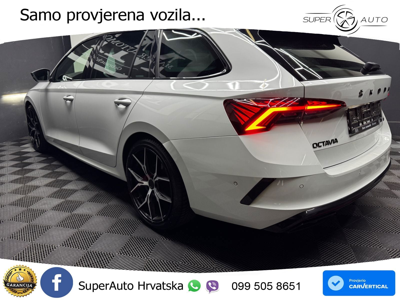 Škoda Octavia Combi RS 2.0 TDI (200 KS) 4x4 DSG MATRIX+GR SJED+KAM