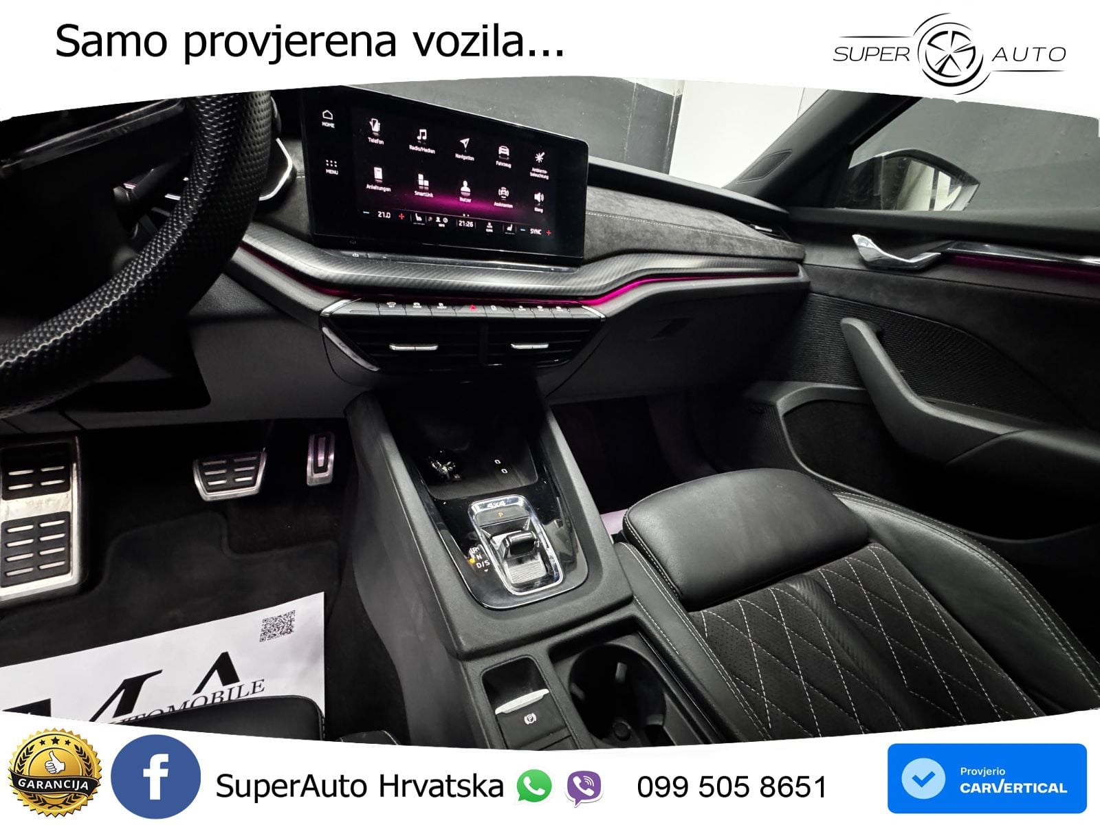 Škoda Octavia Combi RS 2.0 TDI (200 KS) 4x4 DSG MATRIX+GR SJED+KAM