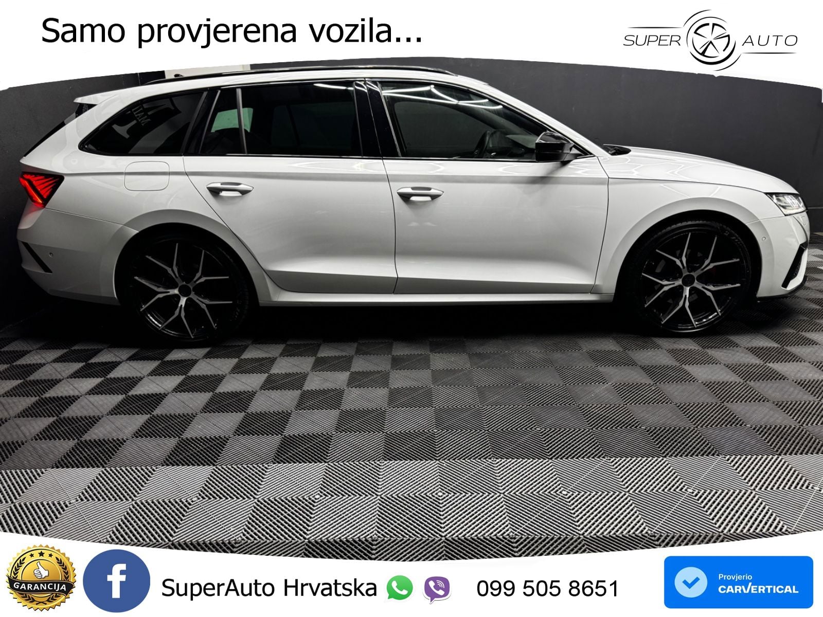 Škoda Octavia Combi RS 2.0 TDI (200 KS) 4x4 DSG MATRIX+GR SJED+KAM