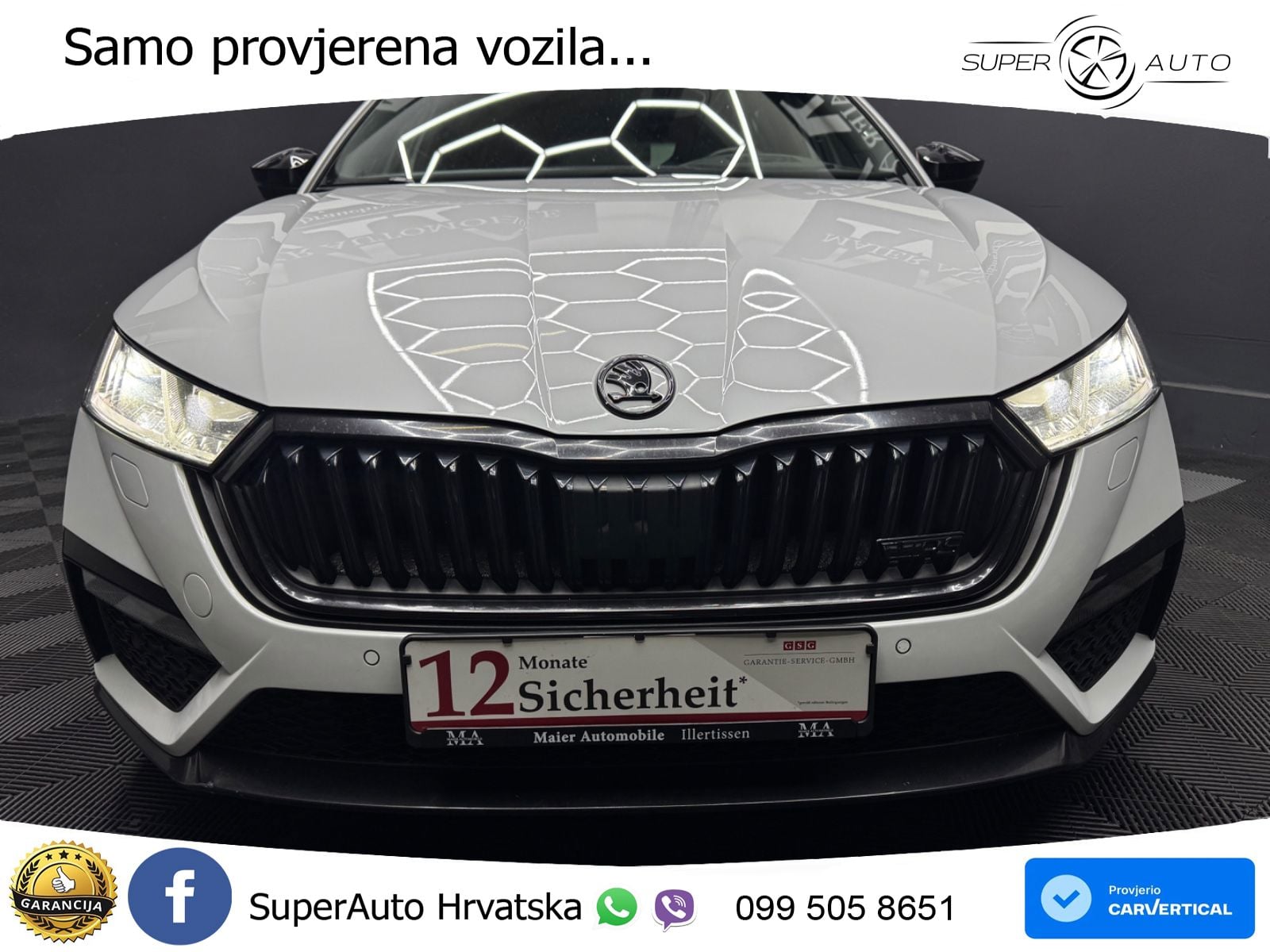 Škoda Octavia Combi RS 2.0 TDI (200 KS) 4x4 DSG MATRIX+GR SJED+KAM