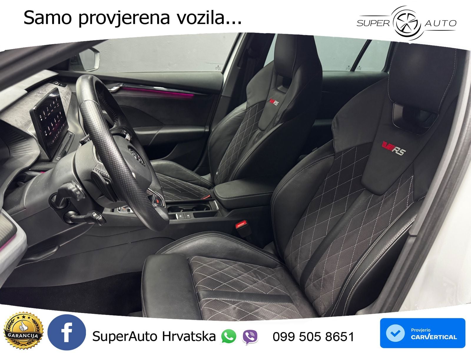 Škoda Octavia Combi RS 2.0 TDI (200 KS) 4x4 DSG MATRIX+GR SJED+KAM
