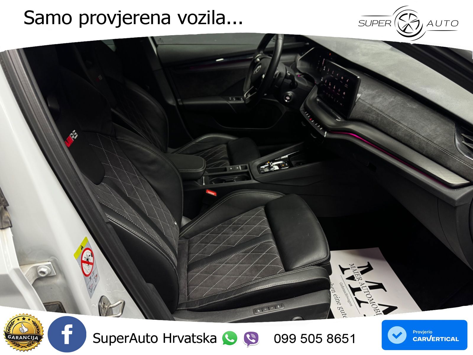 Škoda Octavia Combi RS 2.0 TDI (200 KS) 4x4 DSG MATRIX+GR SJED+KAM