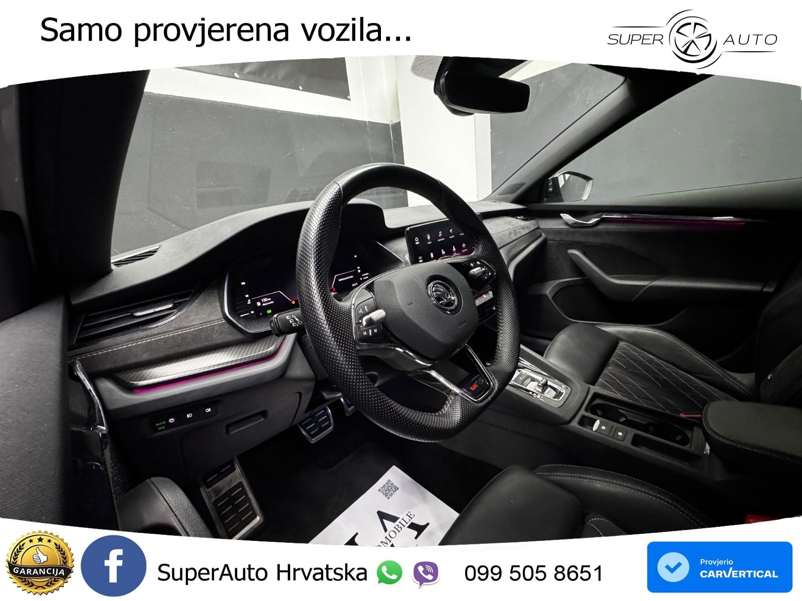 Škoda Octavia Combi RS 2.0 TDI (200 KS) 4x4 DSG MATRIX+GR SJED+KAM