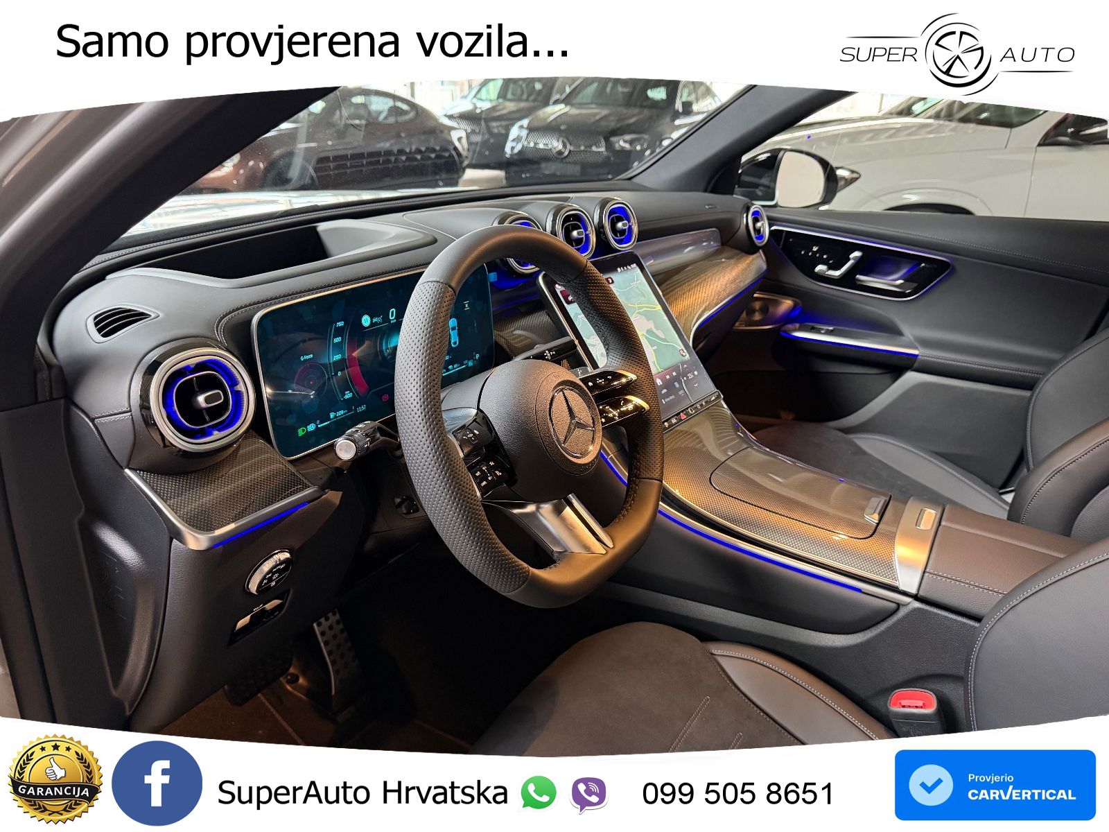 Mercedes GLC Coupe 300de (333 KS) 4MATIC 9G-TRONIC AMG ZRAČNI+ACC+GR SJED+KAM+PANO