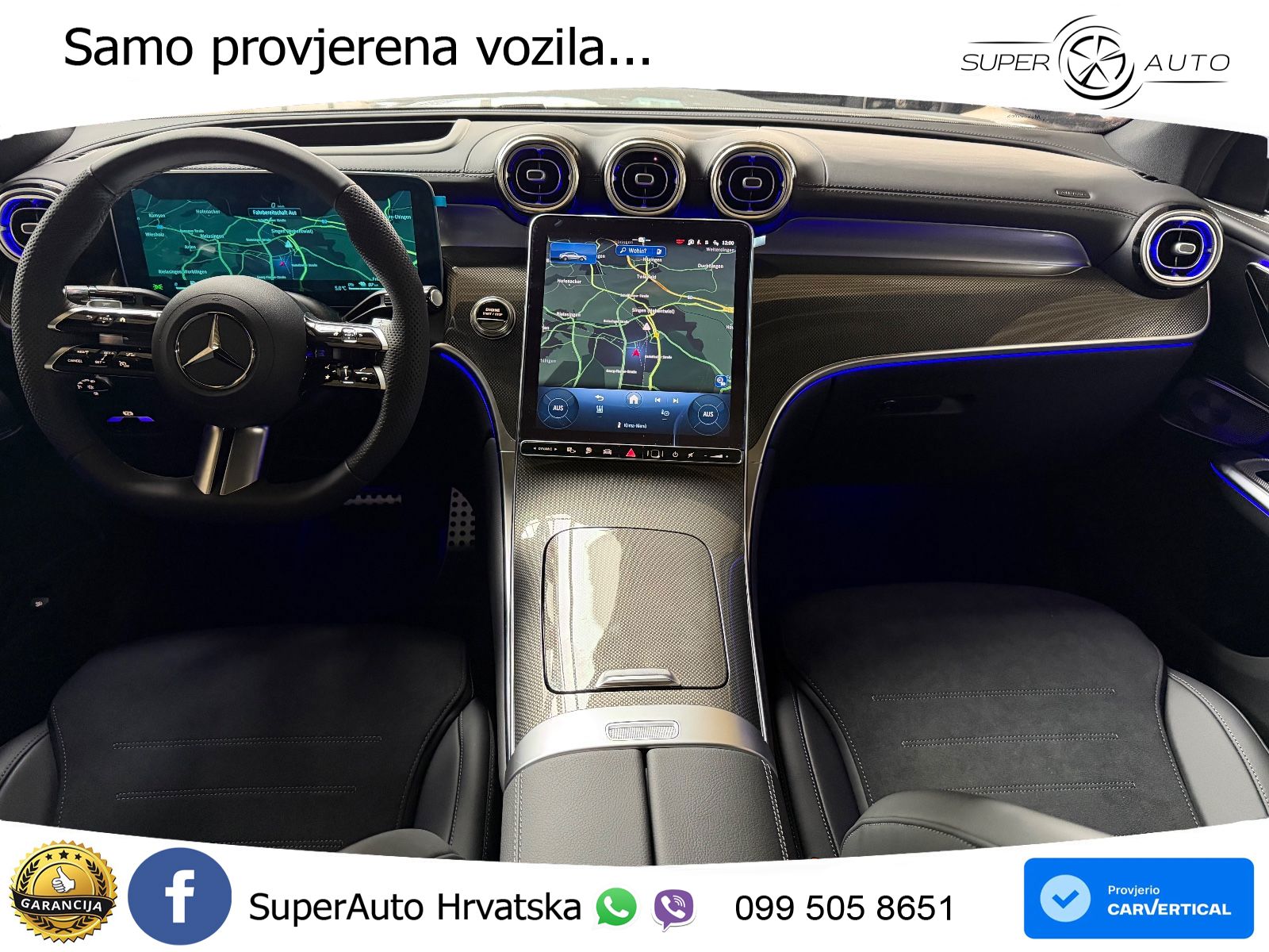 Mercedes GLC Coupe 300de (333 KS) 4MATIC 9G-TRONIC AMG ZRAČNI+ACC+GR SJED+KAM+PANO