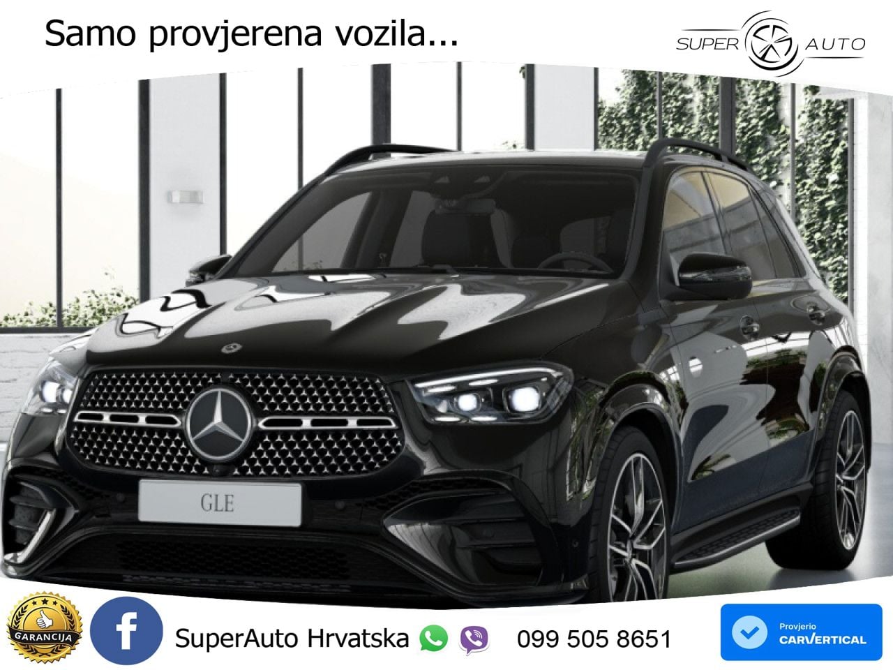 Mercedes GLE 300d (269 KS) EQ Boost 4MATIC 9G-TRONIC AMG ACC+HEAD+GR SJED+360+PANO