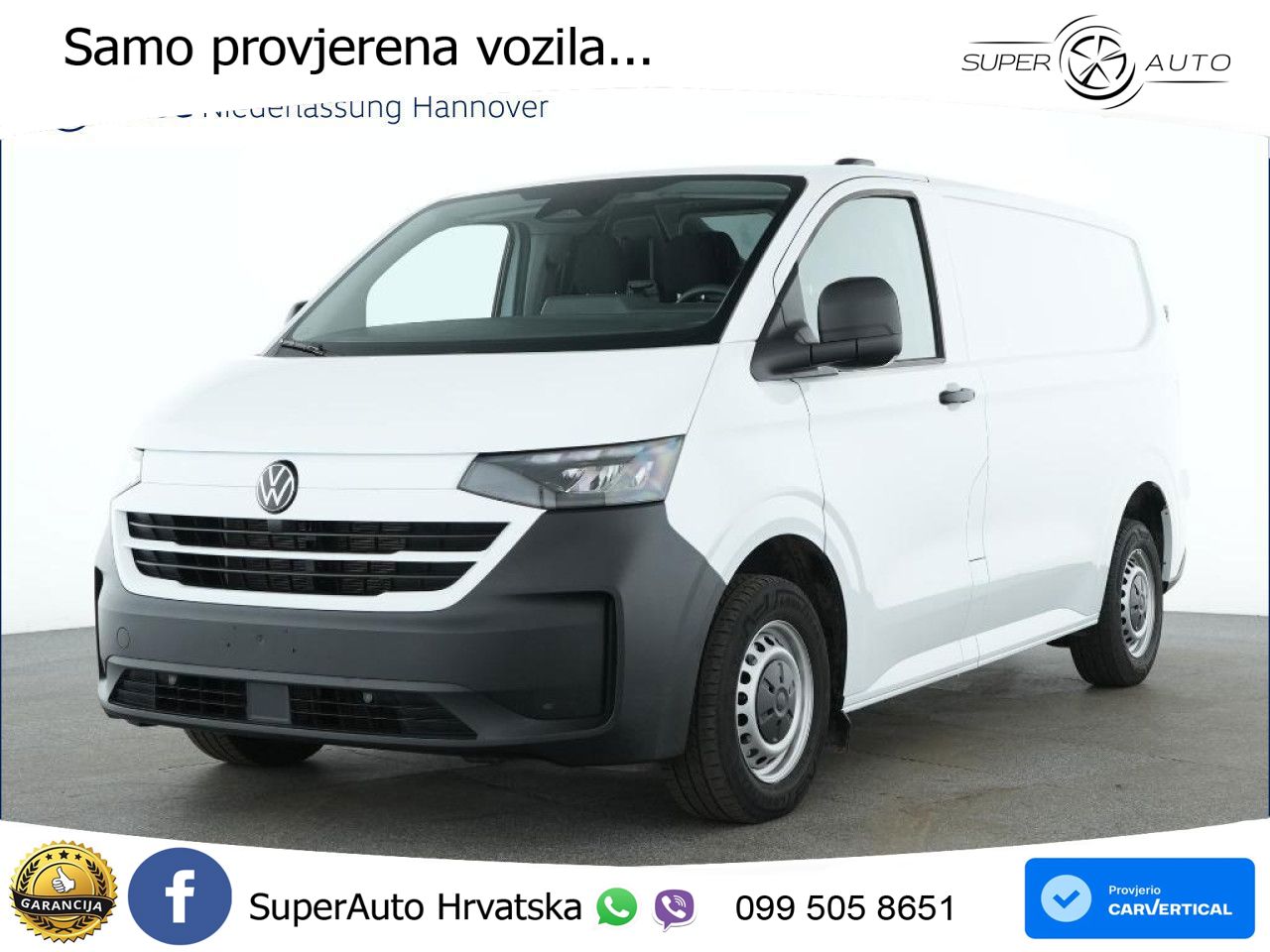 Volkswagen Transporter Kasten kurz Kamera PDC 150 KS