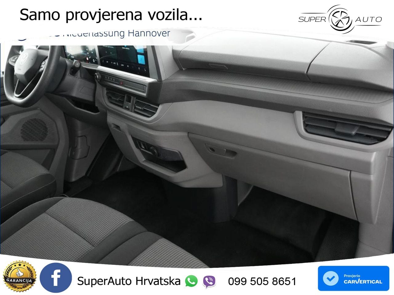 Volkswagen Transporter Kasten kurz Kamera PDC 150 KS