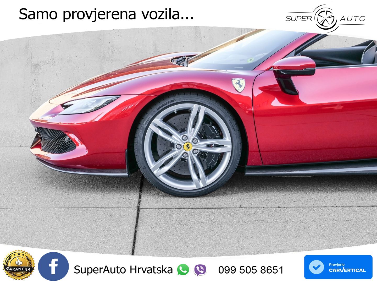 Ferrari 296 GTS 3.0 V6 (830 KS) F1 DCT