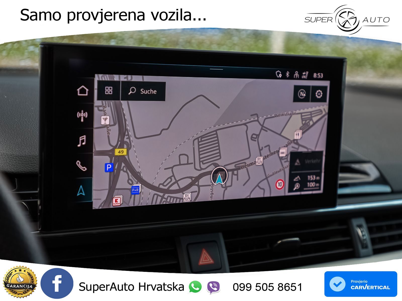 Audi A5 Sportback 45 TFSI (265 KS) quattro S tronic S line MATRIX+GR SJED+KAM