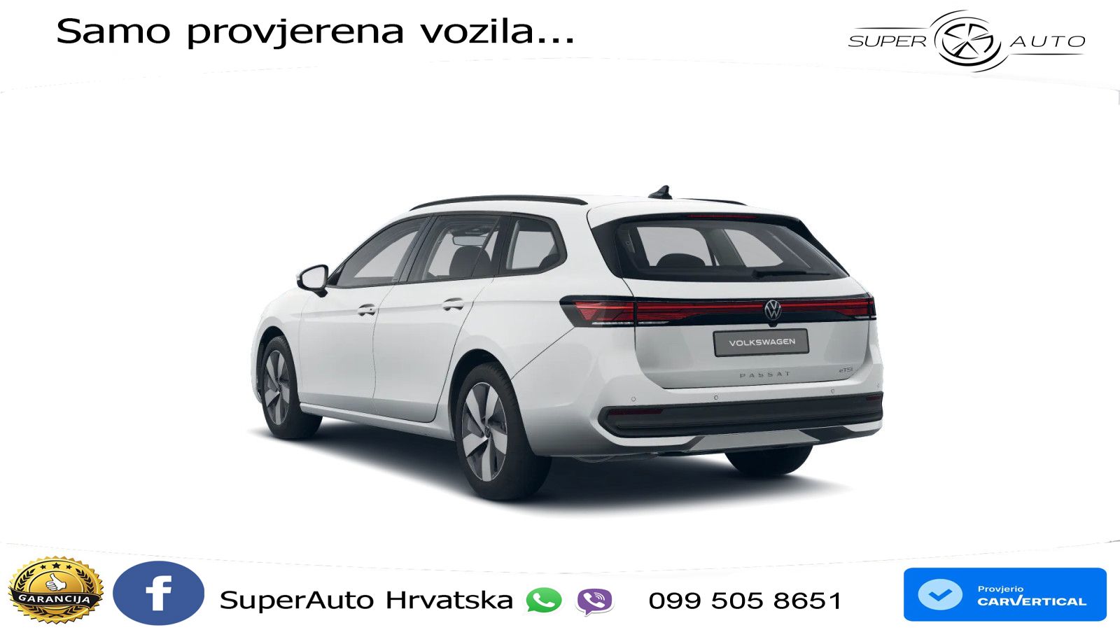 Volkswagen Passat Variant 1.5 eTSI (150 KS) DSG LED+ACC