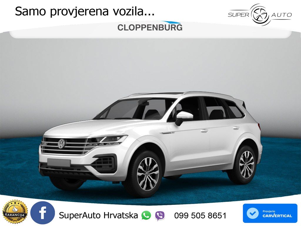 Volkswagen Touareg 3.0 V6 TDI (286 KS) 4MOTION Tiptronic R-Line ZRAČNI+ACC+4xGR SJED+KAM