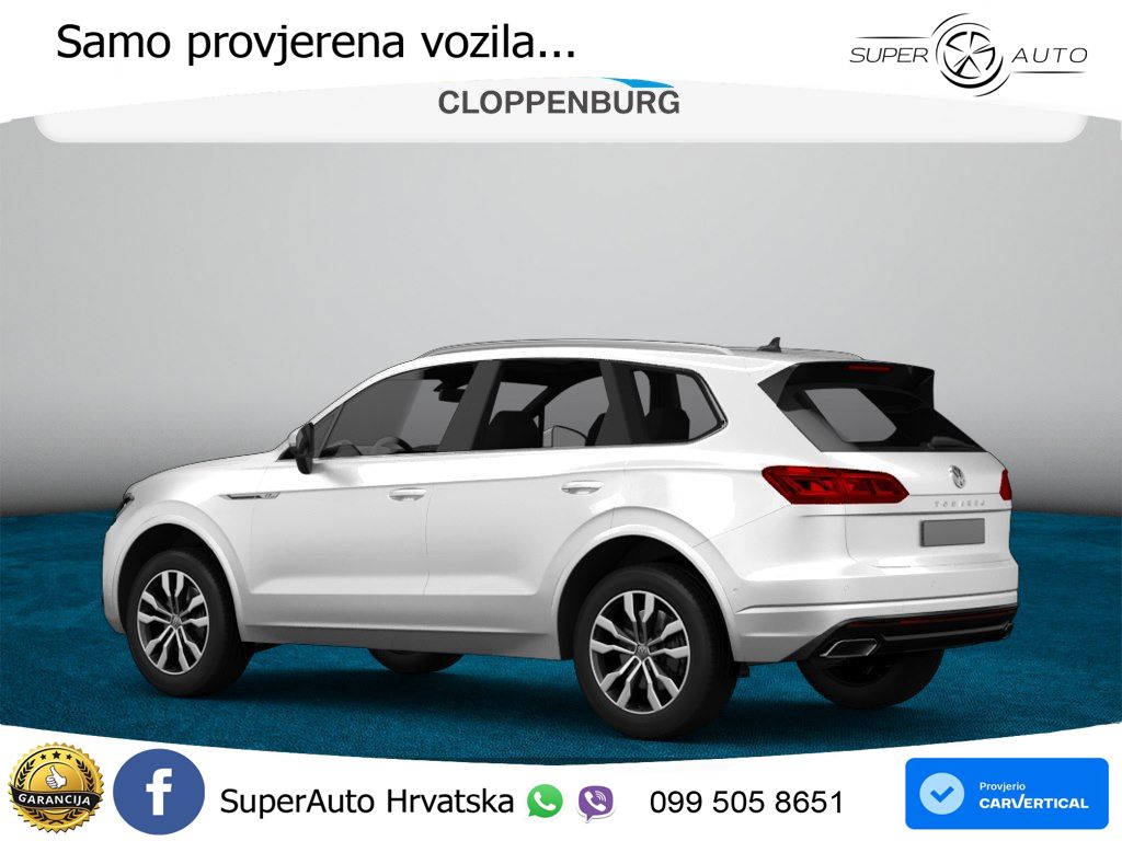 Volkswagen Touareg 3.0 V6 TDI (286 KS) 4MOTION Tiptronic R-Line ZRAČNI+ACC+4xGR SJED+KAM