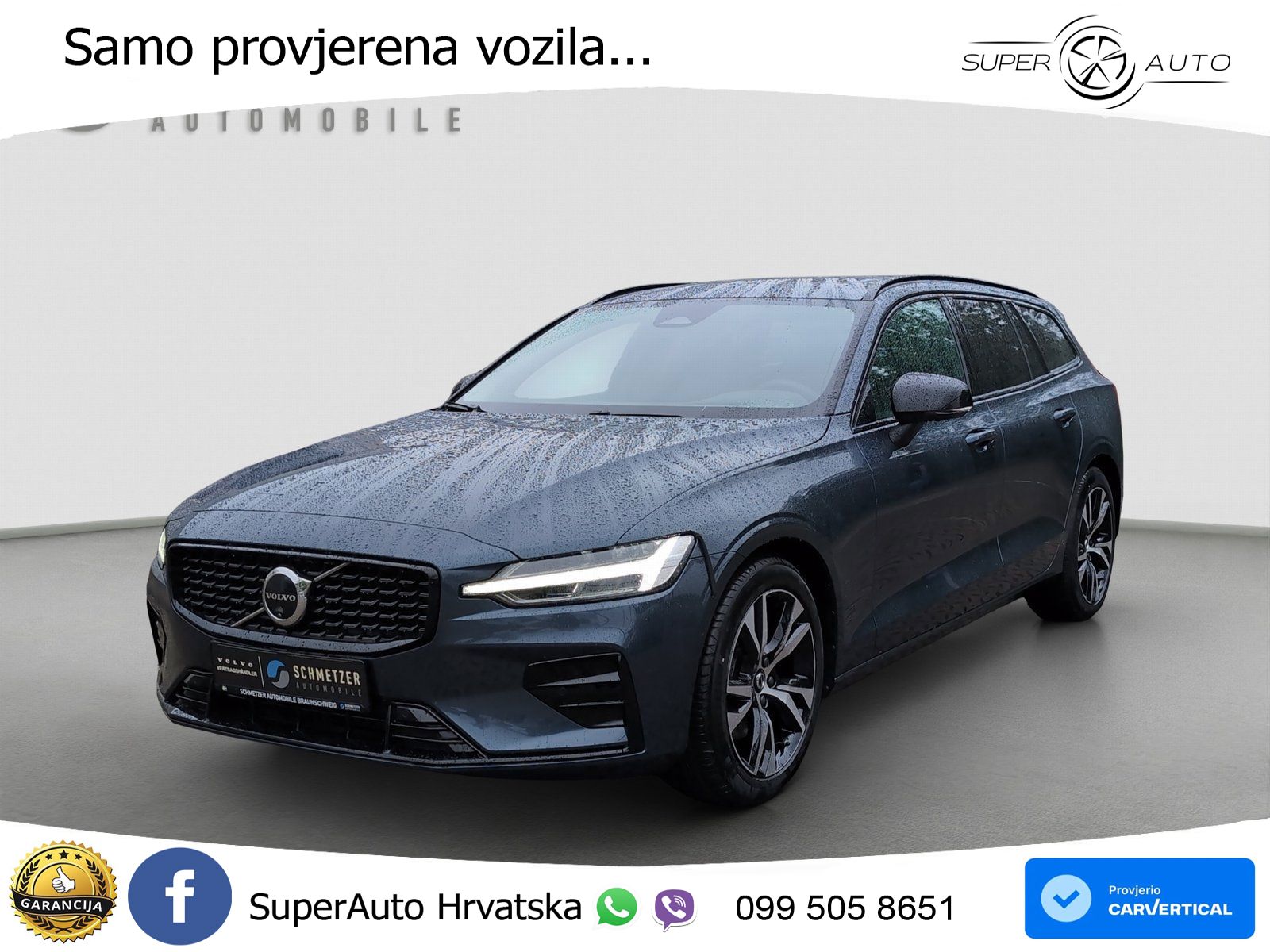 Volvo V60 2.0 B4 Benzin DCT ACC+HEAD+4xGR SJED+360+PANO