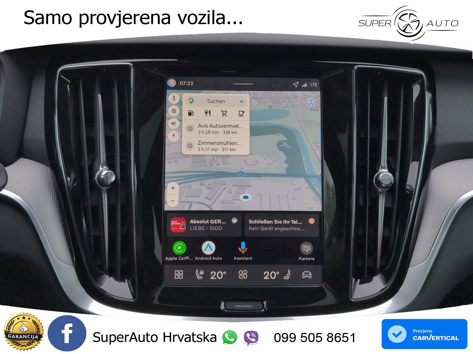Volvo V60 2.0 B4 Benzin DCT ACC+HEAD+4xGR SJED+360+PANO