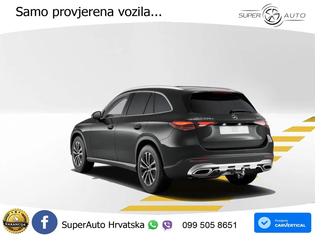 Mercedes GLC 220d (197 KS) 4MATIC 9G-TRONIC LED+GR SJED+ACC