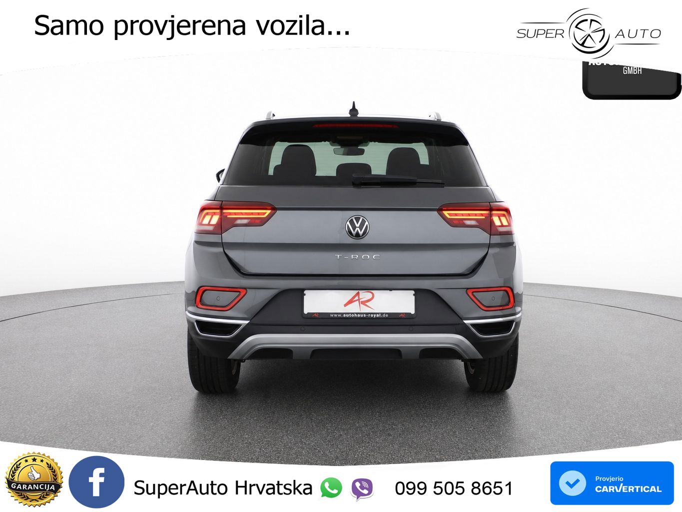 Volkswagen T-Roc 1.5 TSI (150 KS) DSG LED+GR SJED+ACC