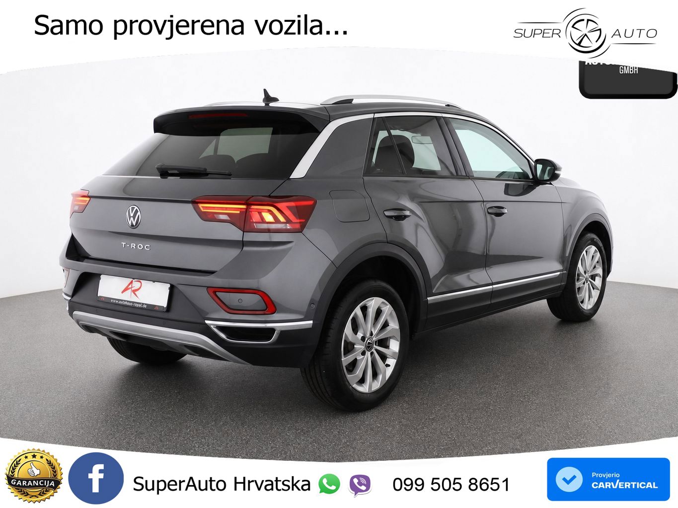 Volkswagen T-Roc 1.5 TSI (150 KS) DSG LED+GR SJED+ACC