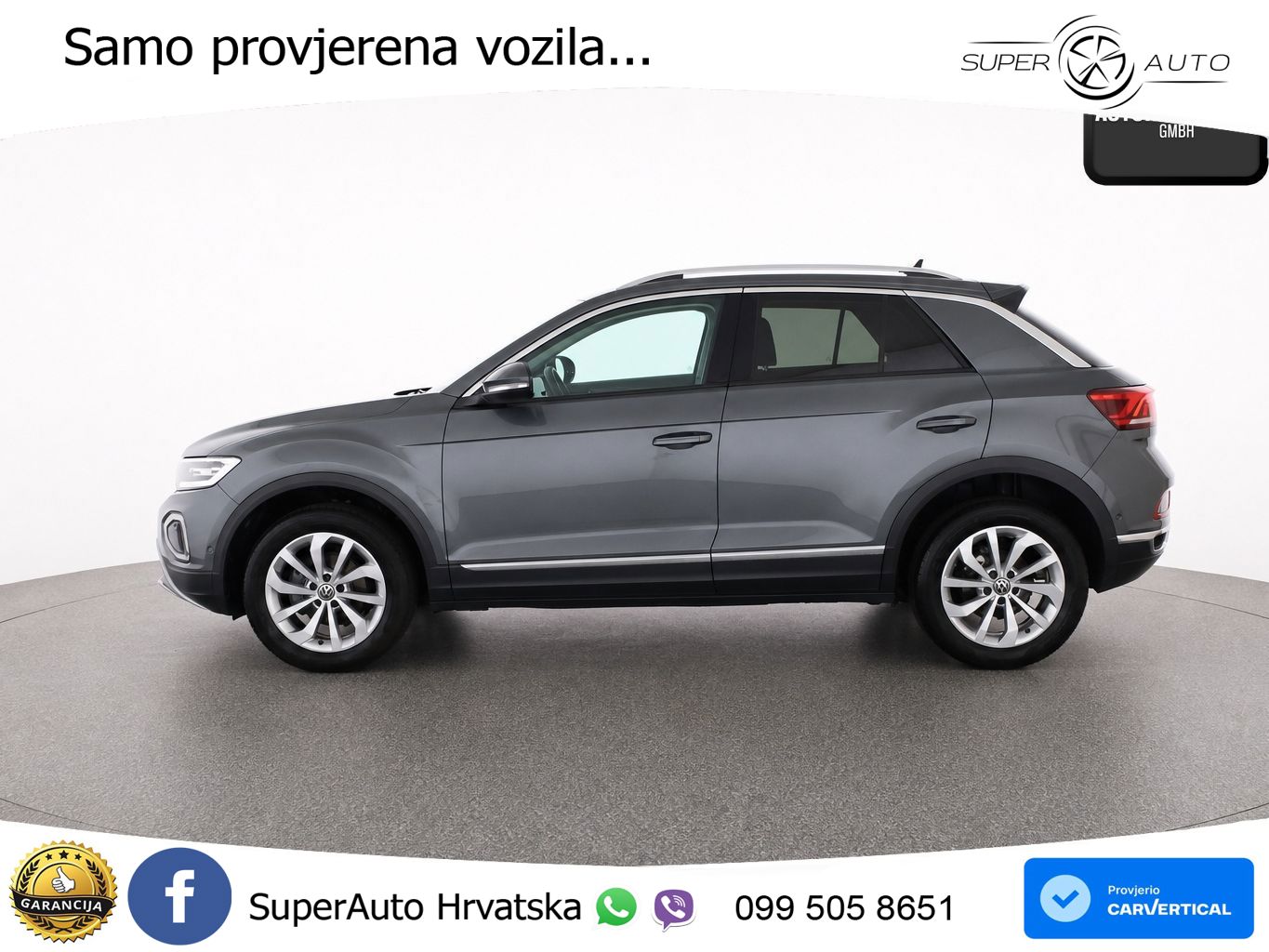 Volkswagen T-Roc 1.5 TSI (150 KS) DSG LED+GR SJED+ACC