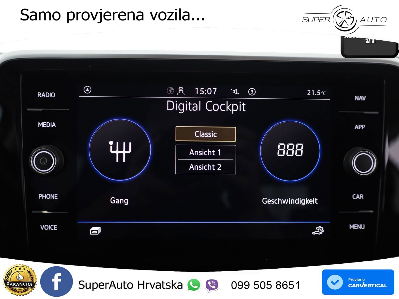 Volkswagen T-Roc 1.5 TSI (150 KS) DSG LED+GR SJED+ACC