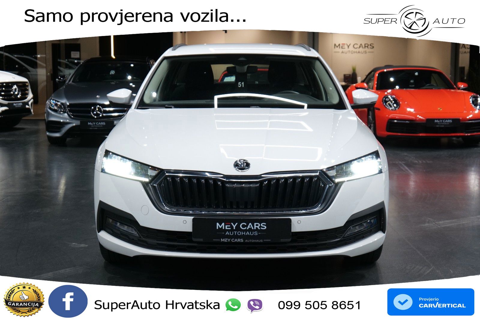 Škoda Octavia Combi 2.0 TDI (150 KS) DSG LED+GR SJED+ACC