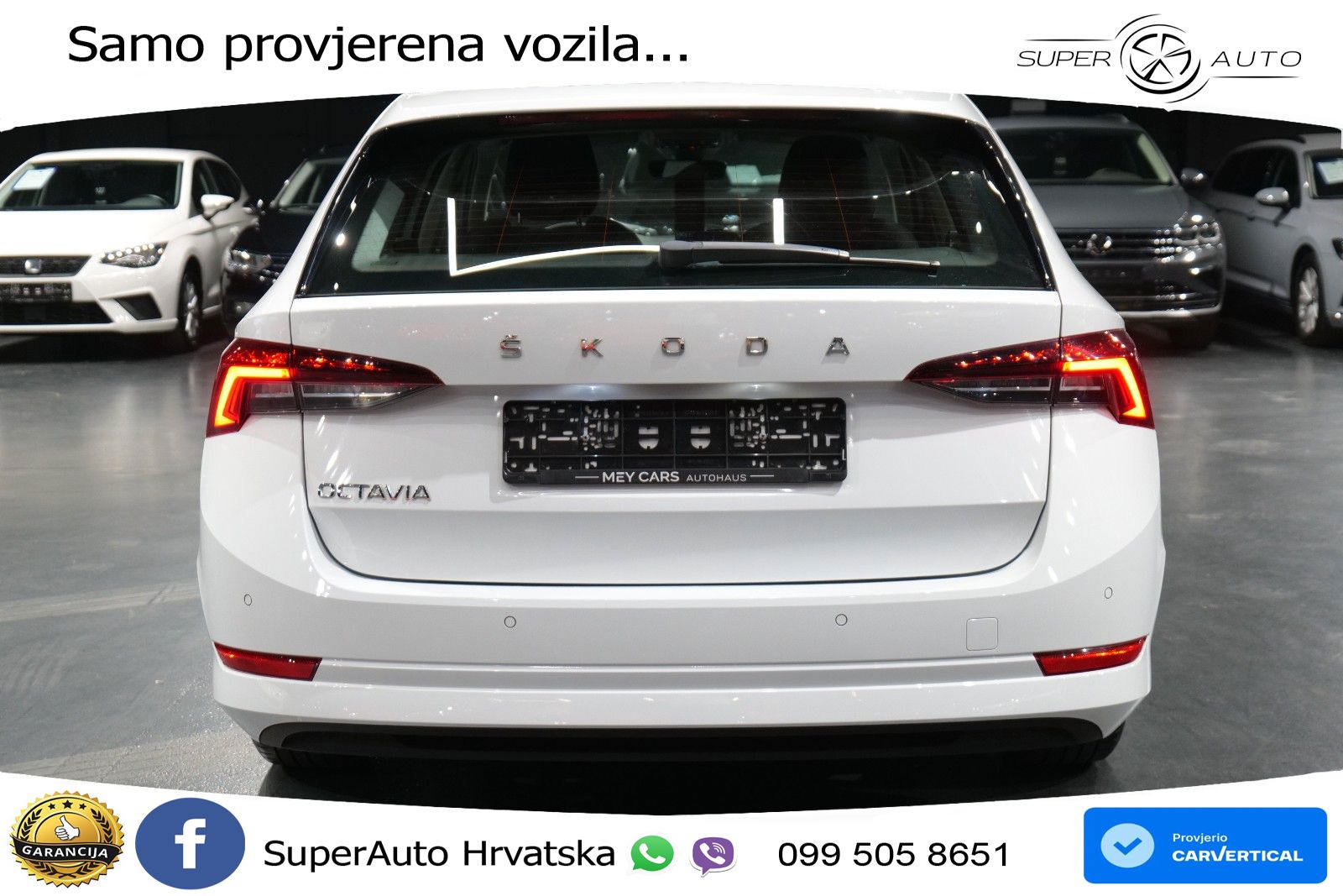 Škoda Octavia Combi 2.0 TDI (150 KS) DSG LED+GR SJED+ACC