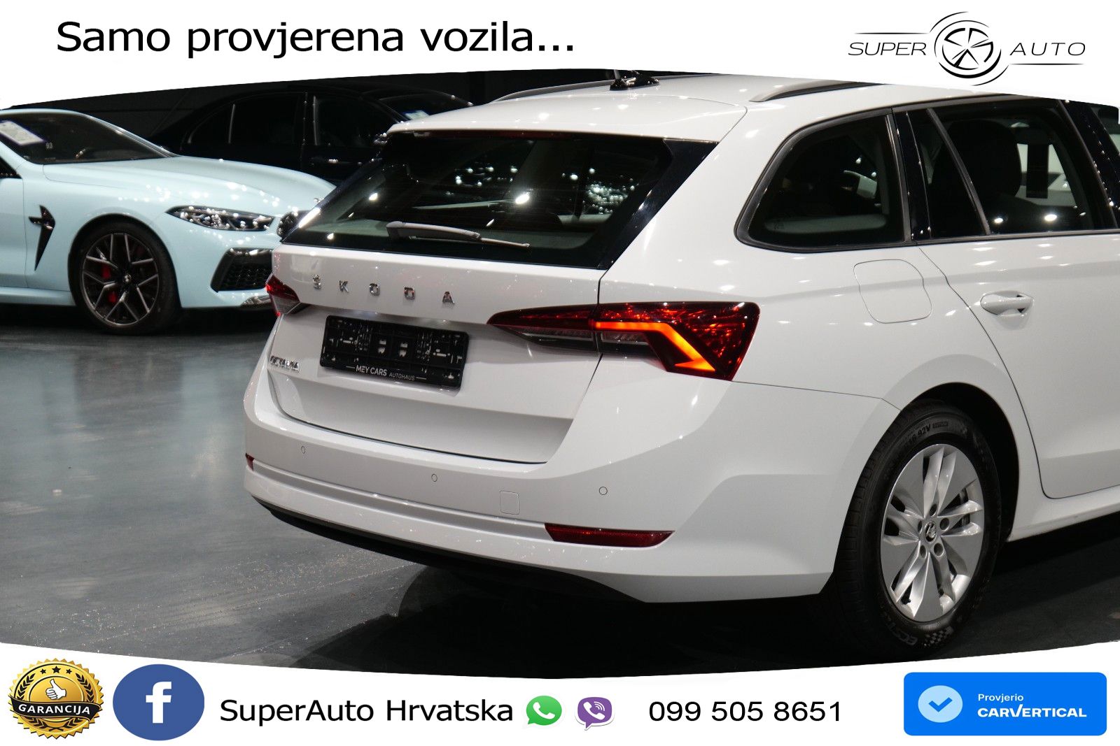 Škoda Octavia Combi 2.0 TDI (150 KS) DSG LED+GR SJED+ACC