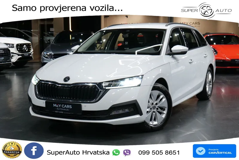 Škoda Octavia Combi 2.0 TDI (150 KS) DSG LED+GR SJED+ACC