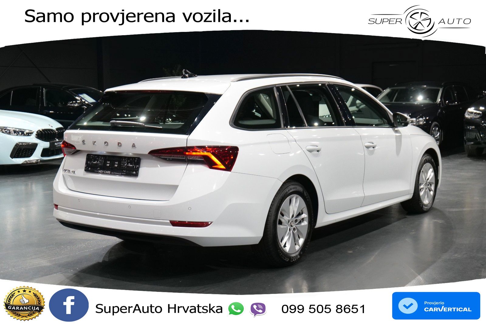 Škoda Octavia Combi 2.0 TDI (150 KS) DSG LED+GR SJED+ACC