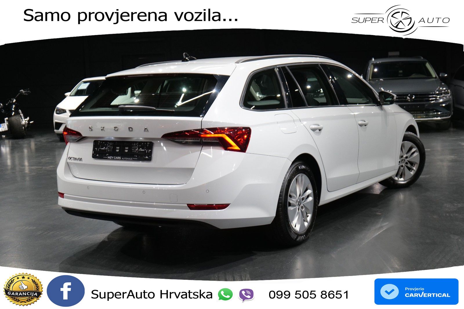Škoda Octavia Combi 2.0 TDI (150 KS) DSG LED+GR SJED+ACC