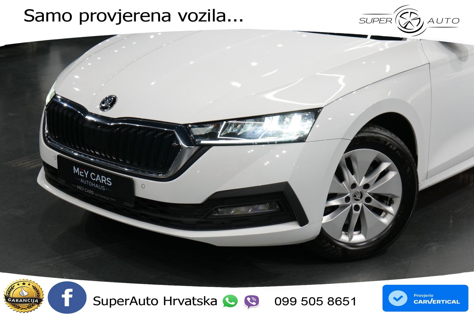 Škoda Octavia Combi 2.0 TDI (150 KS) DSG LED+GR SJED+ACC