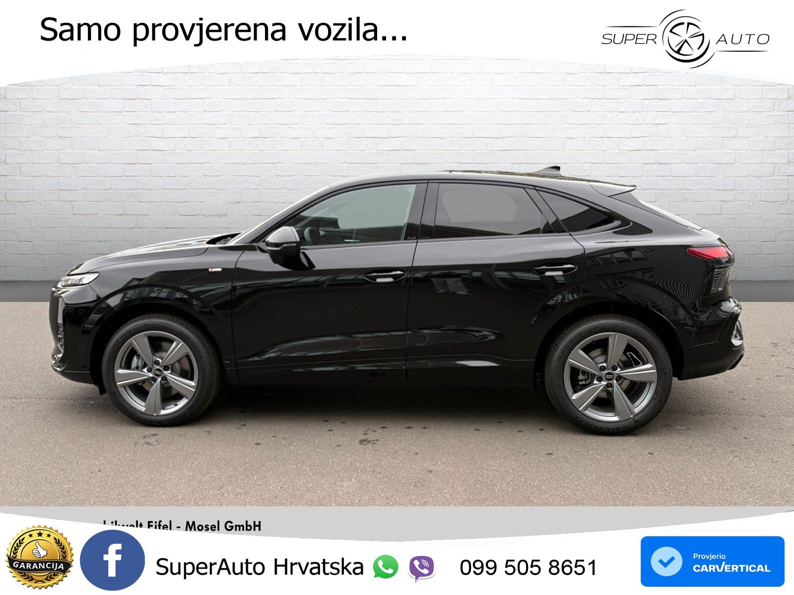 Audi Q3 III Sportback 2.0 TFSI (204 KS) quattro S tronic S line LED+GR SJED+ACC