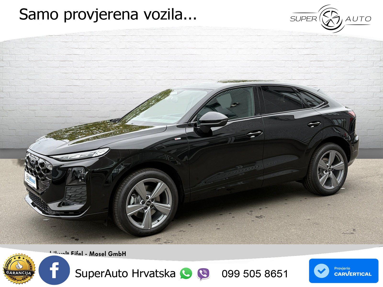Audi Q3 III Sportback 2.0 TFSI (204 KS) quattro S tronic S line LED+GR SJED+ACC