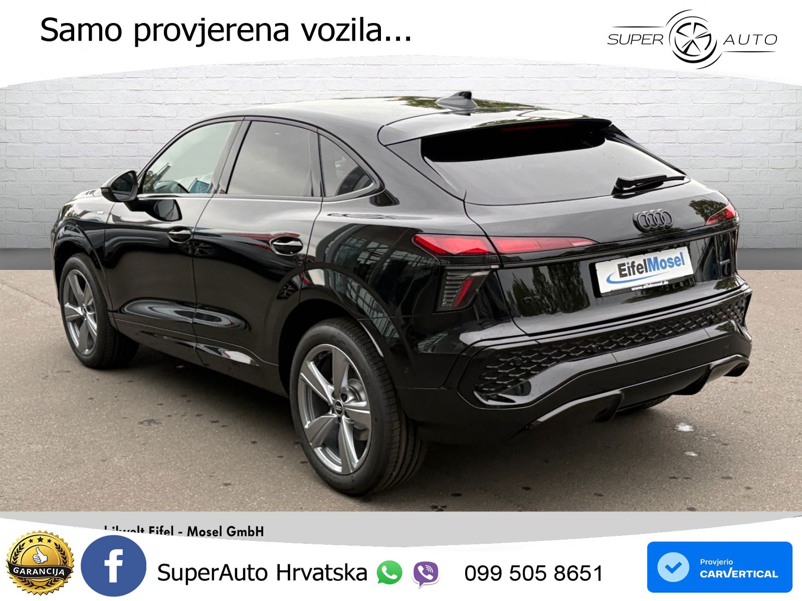 Audi Q3 III Sportback 2.0 TFSI (204 KS) quattro S tronic S line LED+GR SJED+ACC