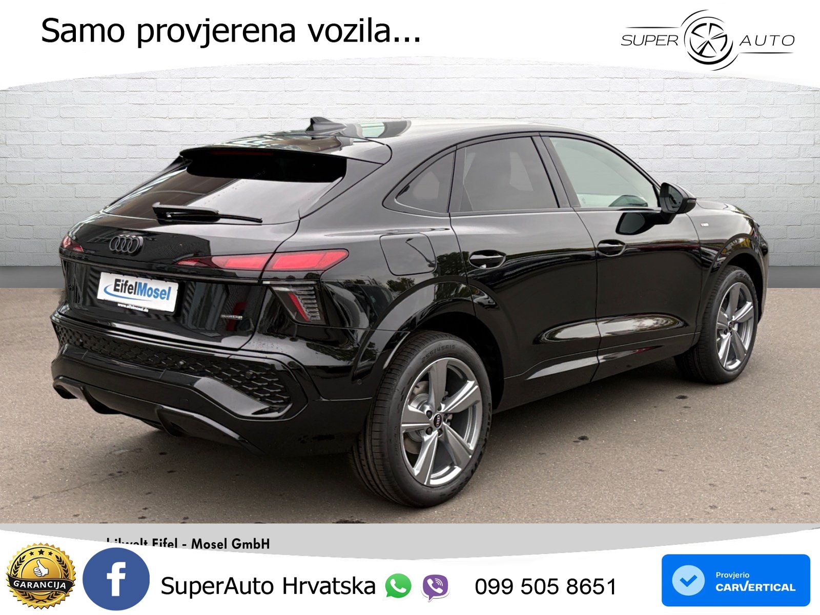 Audi Q3 III Sportback 2.0 TFSI (204 KS) quattro S tronic S line LED+GR SJED+ACC