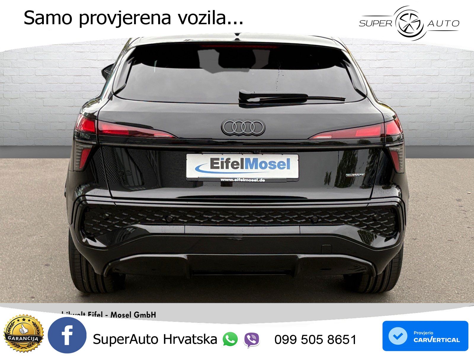 Audi Q3 III Sportback 2.0 TFSI (204 KS) quattro S tronic S line LED+GR SJED+ACC