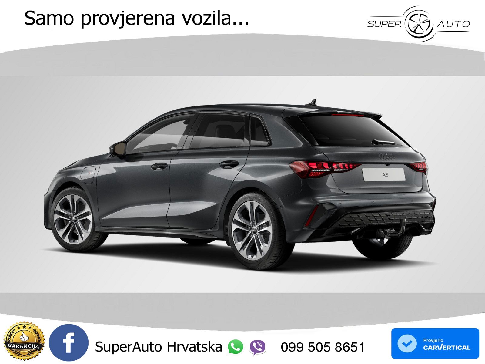 Audi A3 Sportback 40 TFSI e (204 KS) Plug-in Hybrid S tronic S line MATRIX+GR SJED+KAM