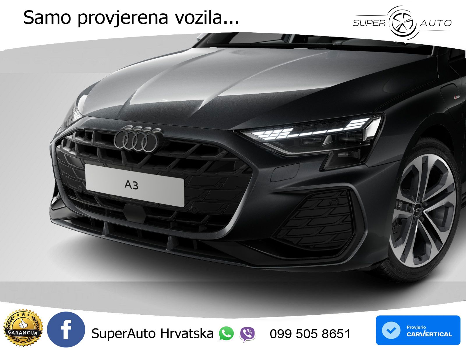 Audi A3 Sportback 40 TFSI e (204 KS) Plug-in Hybrid S tronic S line MATRIX+GR SJED+KAM