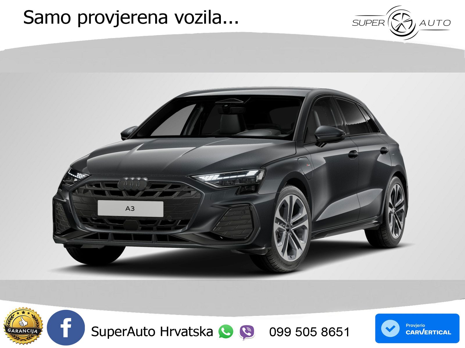 Audi A3 Sportback 40 TFSI e (204 KS) Plug-in Hybrid S tronic S line MATRIX+GR SJED+KAM