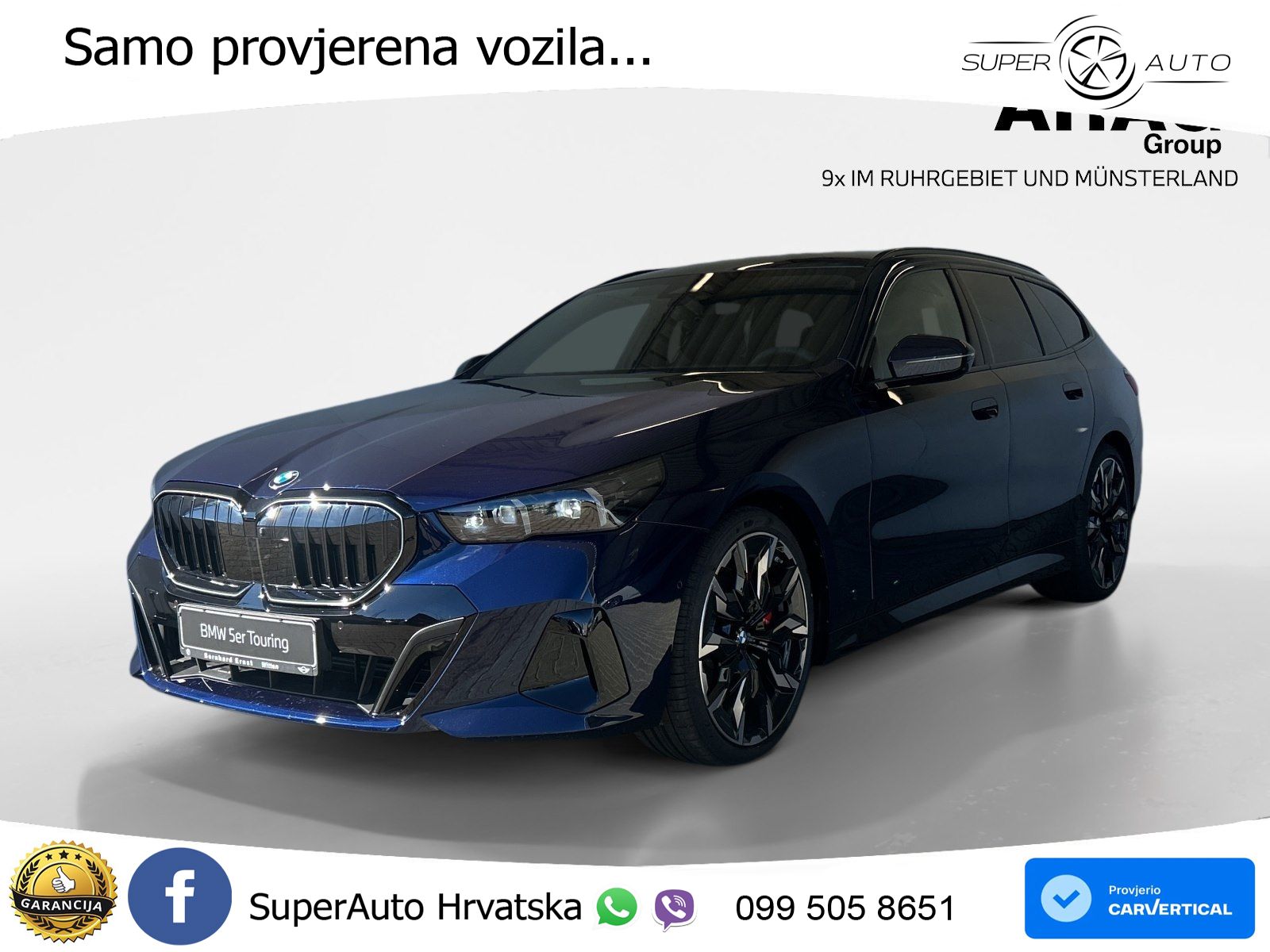 BMW 540d Touring (303 KS) xDrive Steptronic M Sport LED+GR SJED+ACC