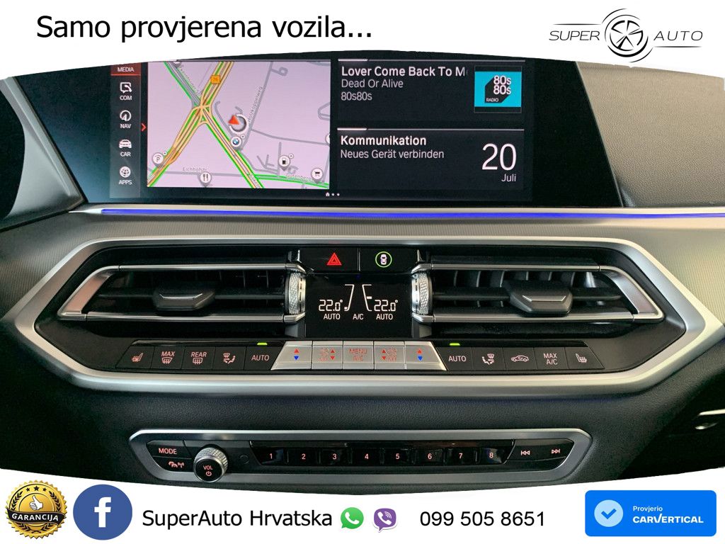 BMW X5 30d (286 KS) xDrive Steptronic ZRAČNI+ACC+GR SJED+KAM