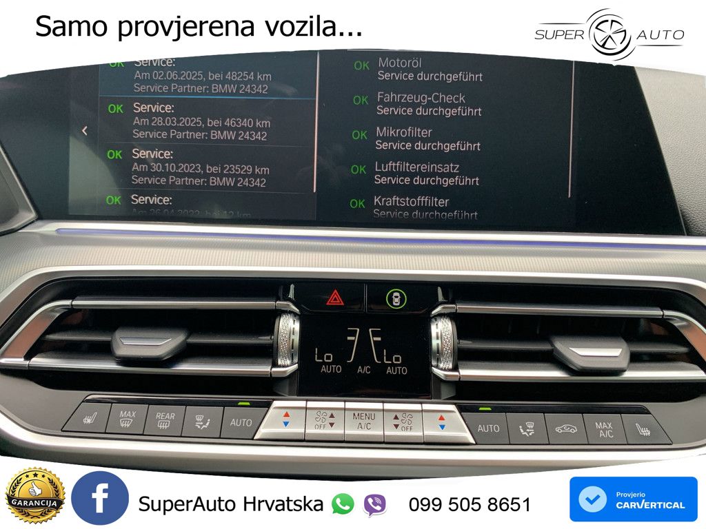 BMW X5 30d (286 KS) xDrive Steptronic ZRAČNI+ACC+GR SJED+KAM