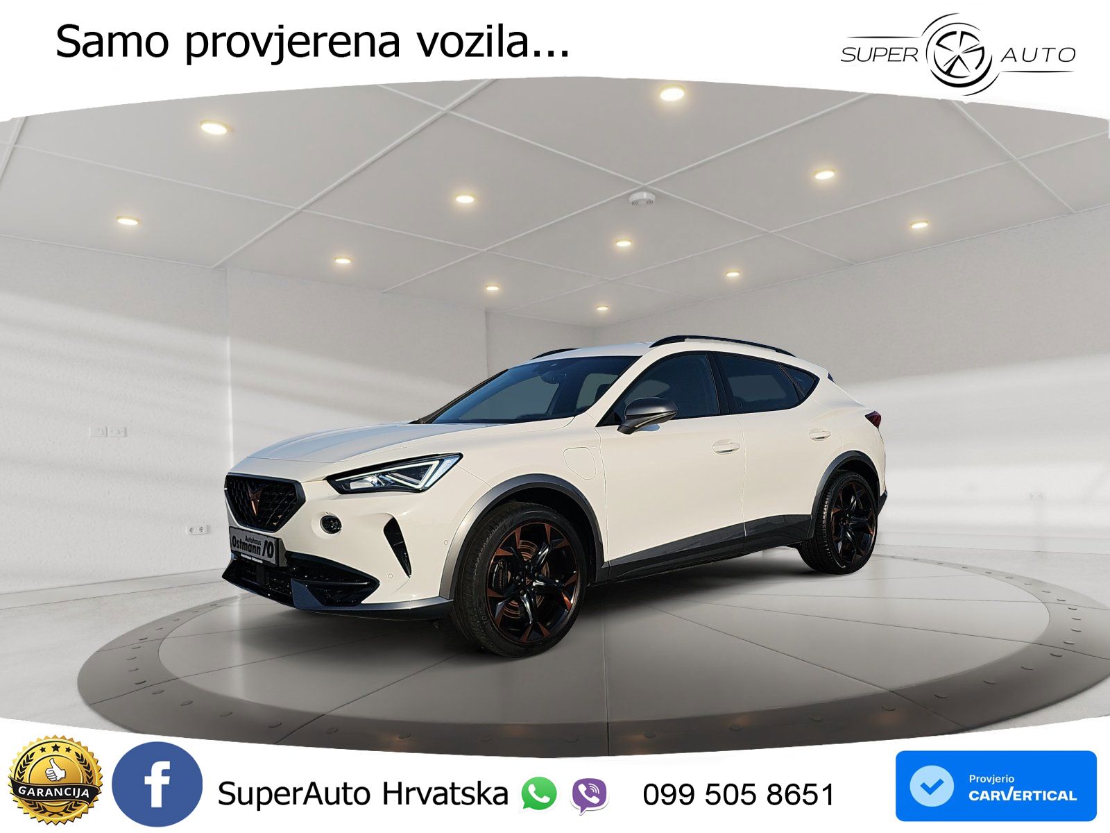 Cupra Formentor 1.4 TSI (245 KS) e-Hybrid DSG VZ LED+GR SJED+ACC