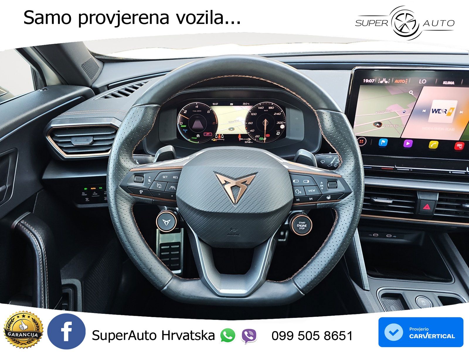 Cupra Formentor 1.4 TSI (245 KS) e-Hybrid DSG VZ LED+GR SJED+ACC